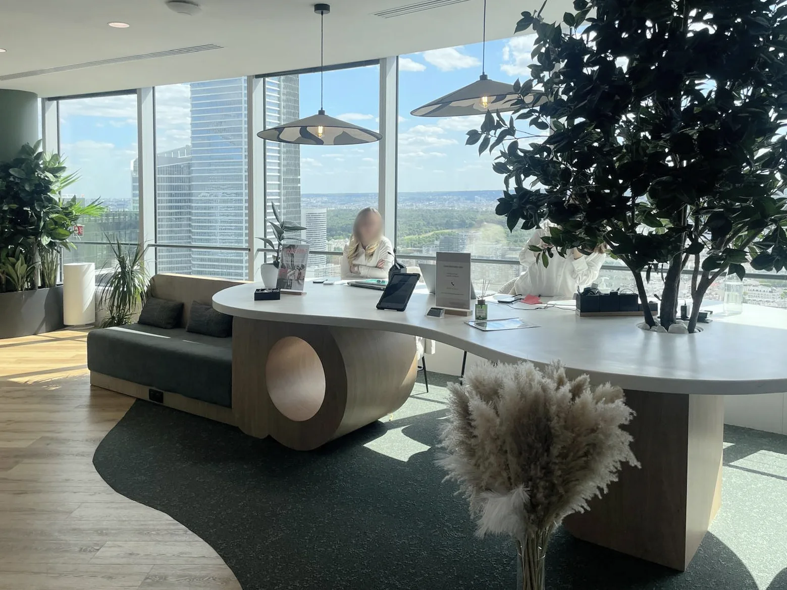 Espaço de coworking na Tour La Défense